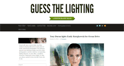 Desktop Screenshot of guessthelighting.com