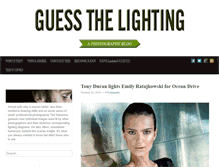 Tablet Screenshot of guessthelighting.com